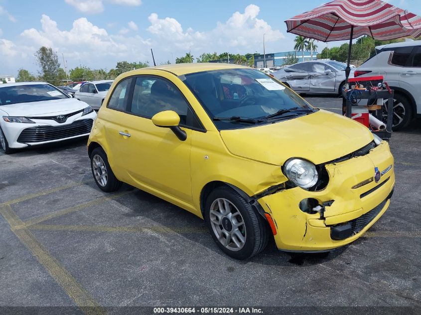 2012 FIAT 500 POP