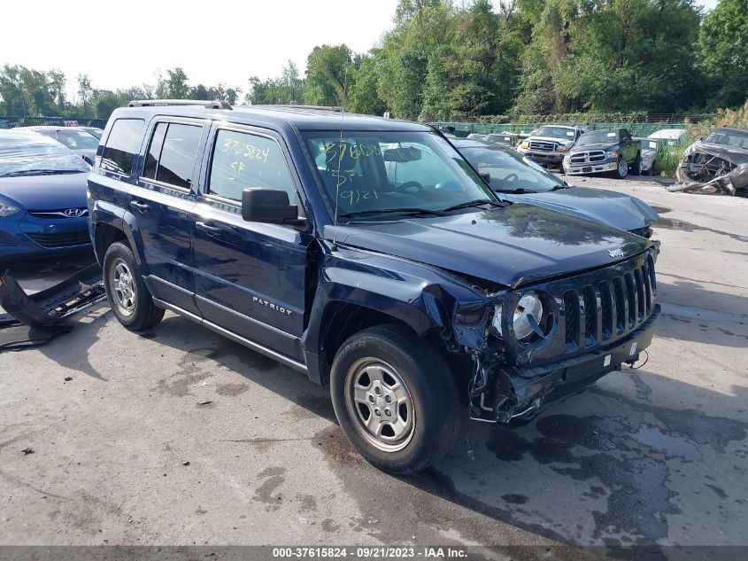 2017 JEEP PATRIOT SPORT 4X4