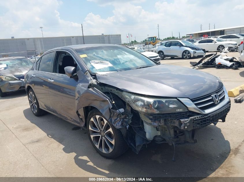 2015 HONDA ACCORD SPORT