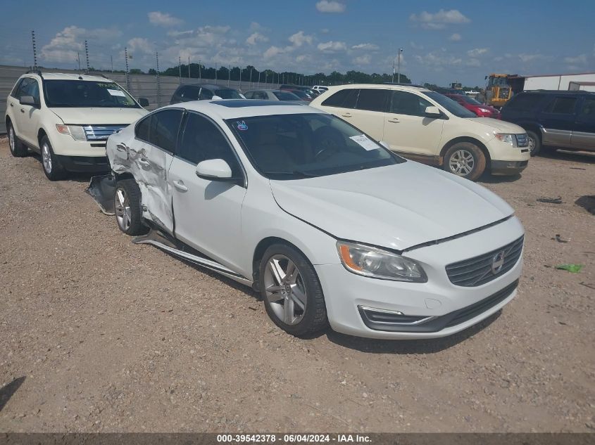 2014 VOLVO S60 T5/T5 PLATINUM/T5 PREMIER/T5 PREMIER PLUS