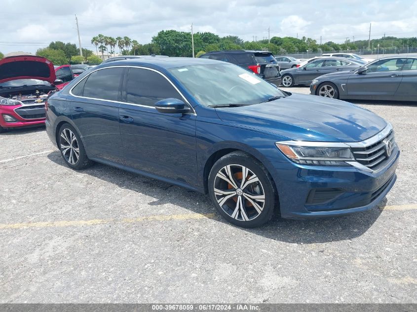 2021 VOLKSWAGEN PASSAT 2.0T SE