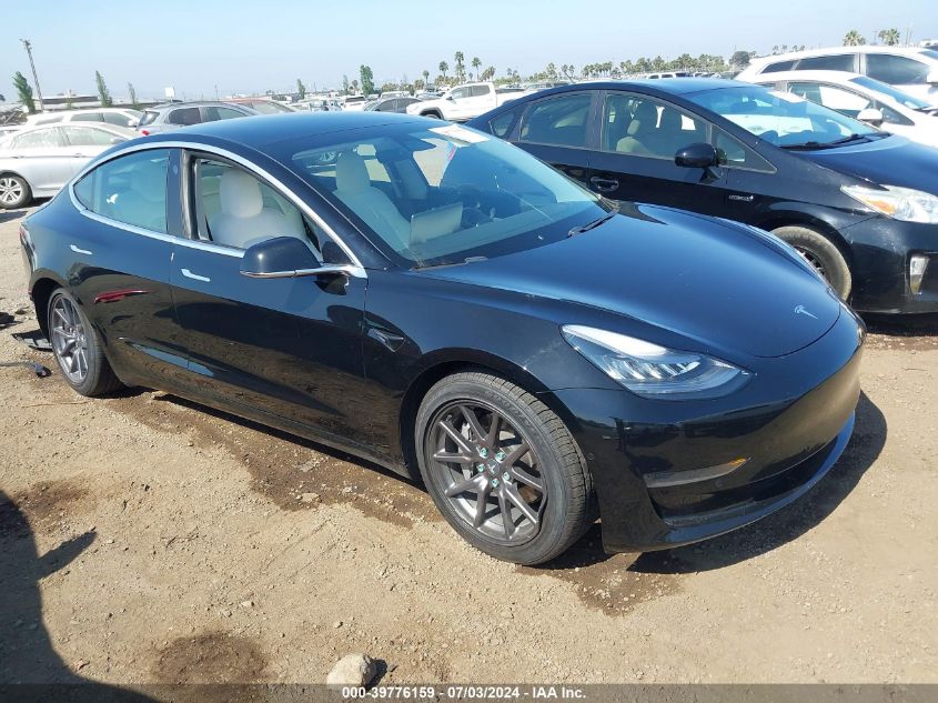 2020 TESLA MODEL 3 STANDARD RANGE PLUS REAR-WHEEL DRIVE/STANDARD RANGE REAR-WHEEL DRIVE