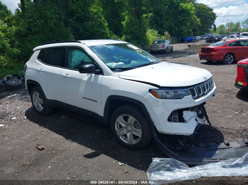 2022 JEEP COMPASS LATITUDE 4X4