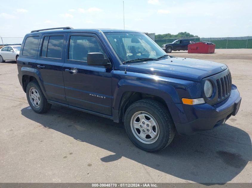 2016 JEEP PATRIOT SPORT