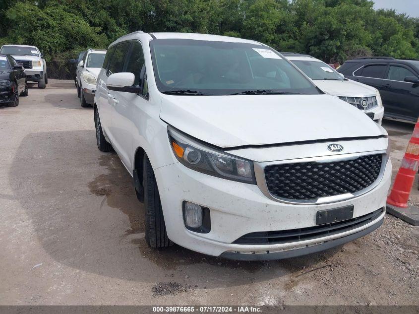 2016 KIA SEDONA SX