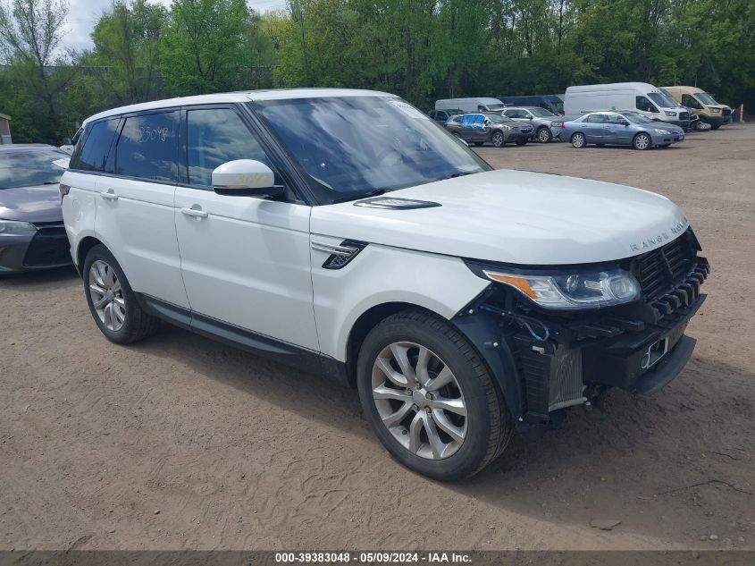 2016 LAND ROVER RANGE ROVER SPORT 3.0L V6 SUPERCHARGED HSE