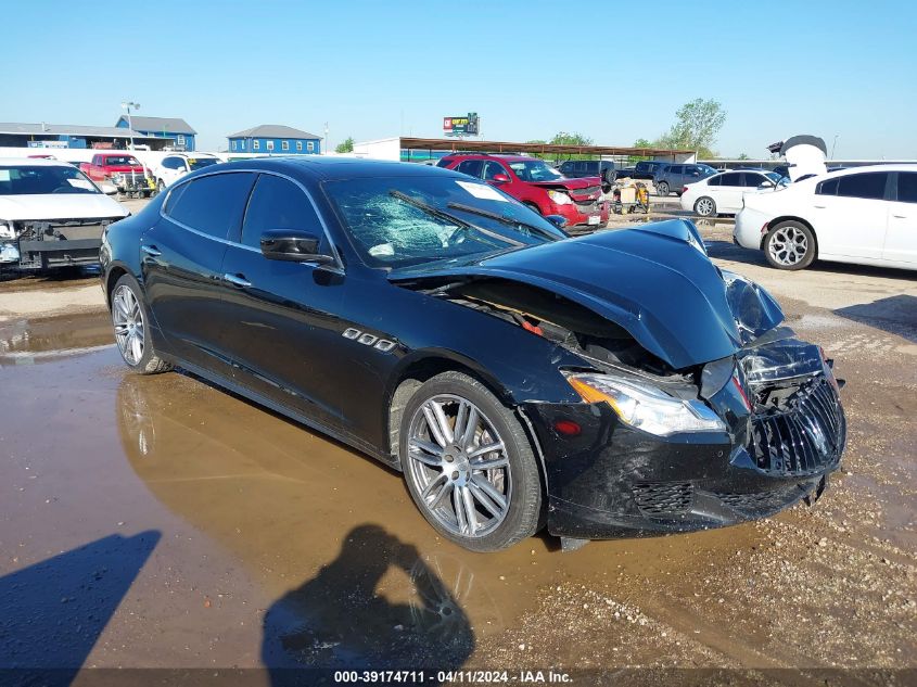 2016 MASERATI QUATTROPORTE S