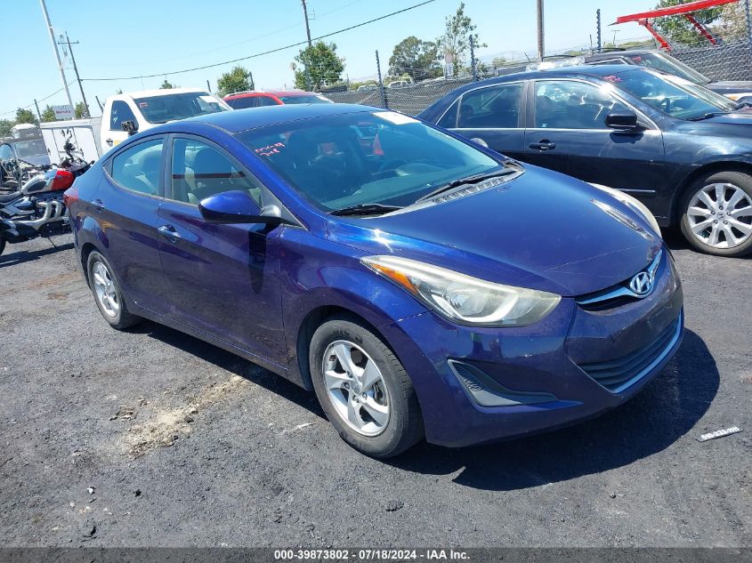 2014 HYUNDAI ELANTRA SE