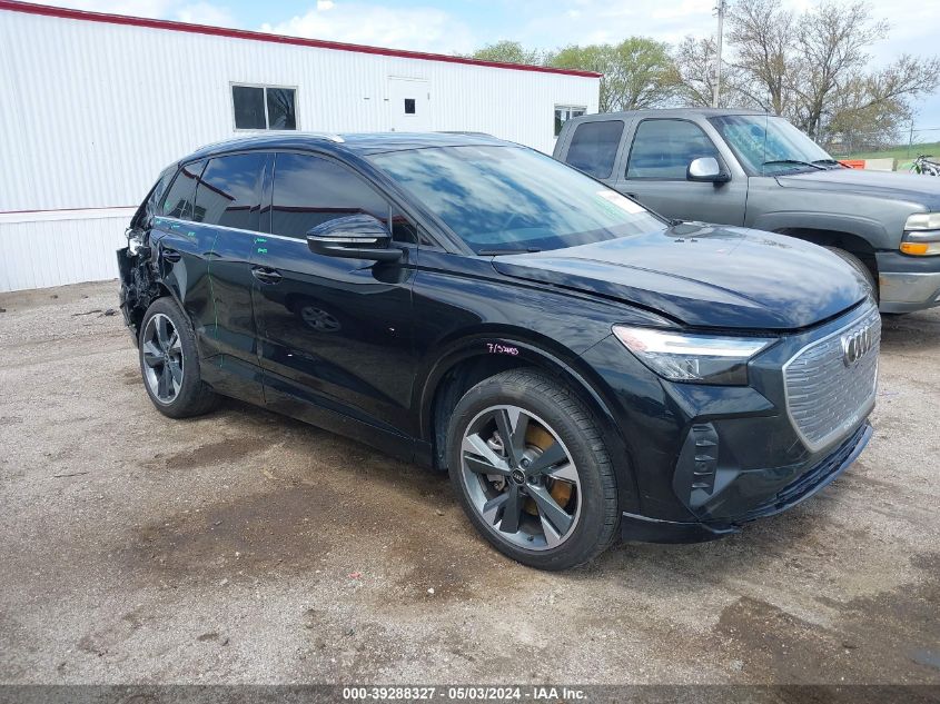 2022 AUDI Q4 E-TRON PREMIUM 50 QUATTRO