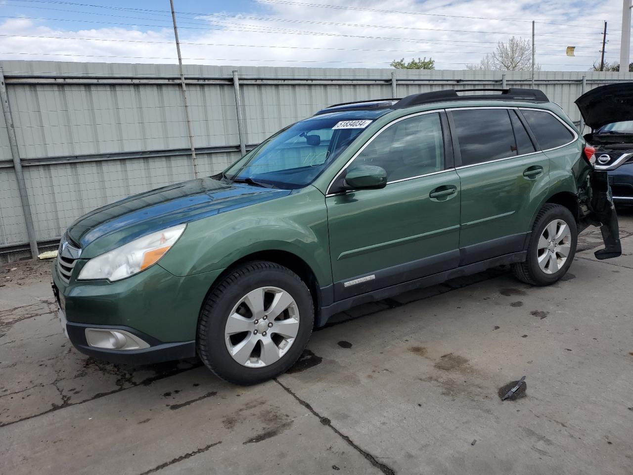 2012 SUBARU OUTBACK 2.5I PREMIUM