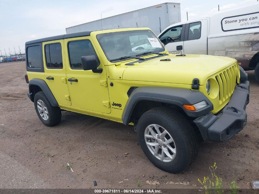 2023 JEEP WRANGLER 4-DOOR SPORT S 4X4