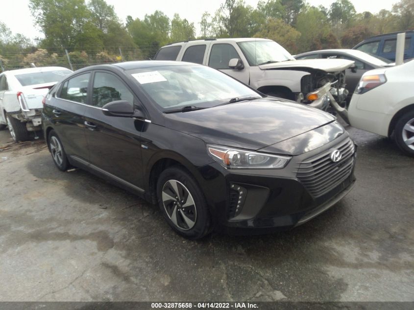 2018 HYUNDAI IONIQ HYBRID SEL