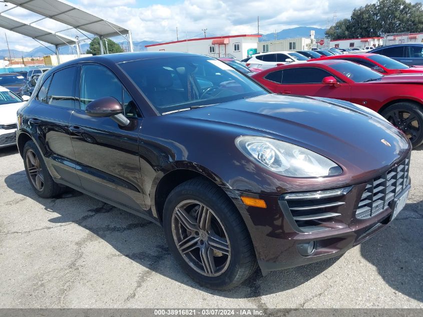 2016 PORSCHE MACAN S