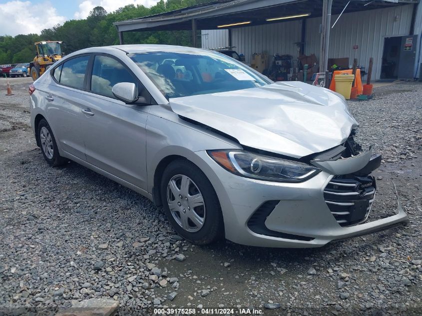 2018 HYUNDAI ELANTRA SE