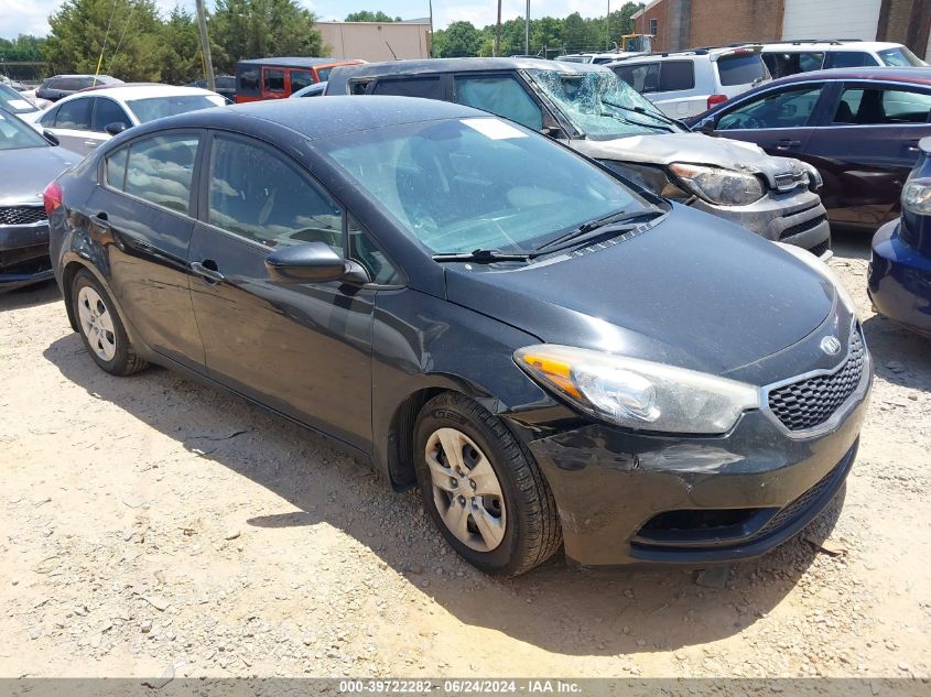 2016 KIA FORTE LX