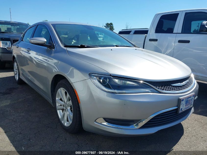 2016 CHRYSLER 200 LIMITED