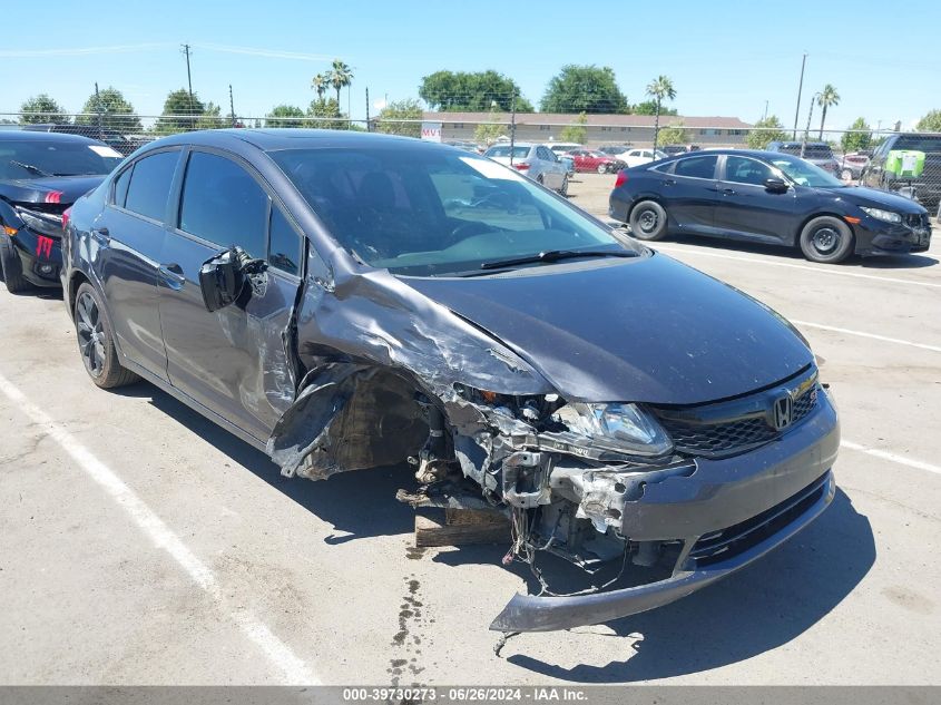 2012 HONDA CIVIC SI