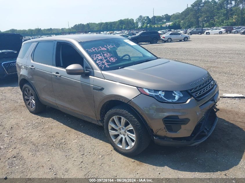 2016 LAND ROVER DISCOVERY SPORT SE