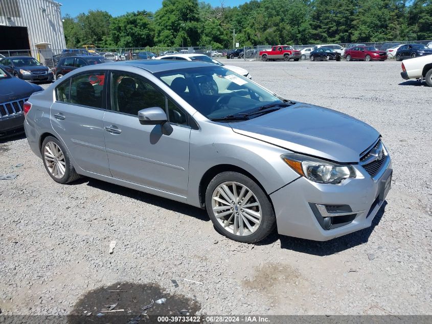 2016 SUBARU IMPREZA LIMITED