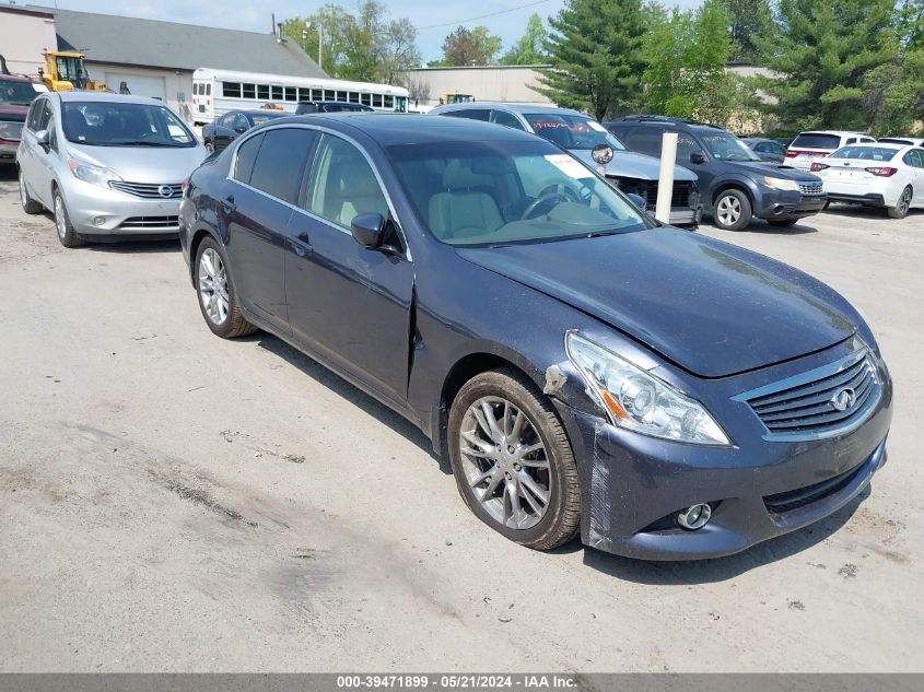 2012 INFINITI G37X