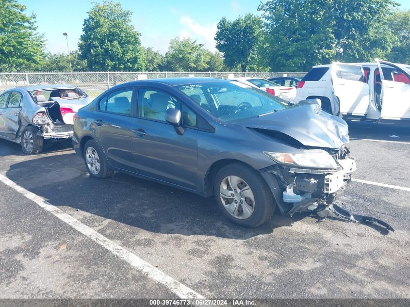 2013 HONDA CIVIC LX