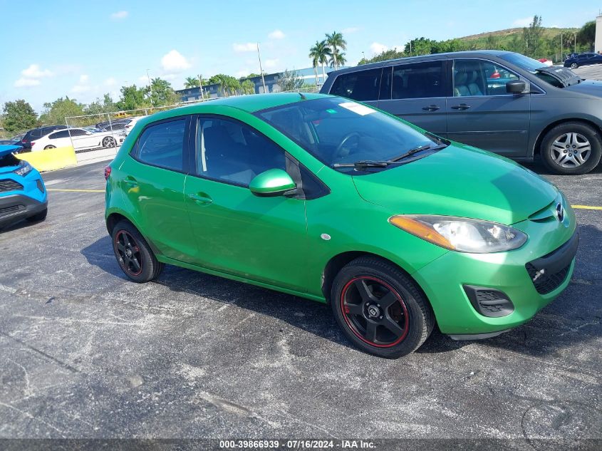 2012 MAZDA MAZDA2 SPORT