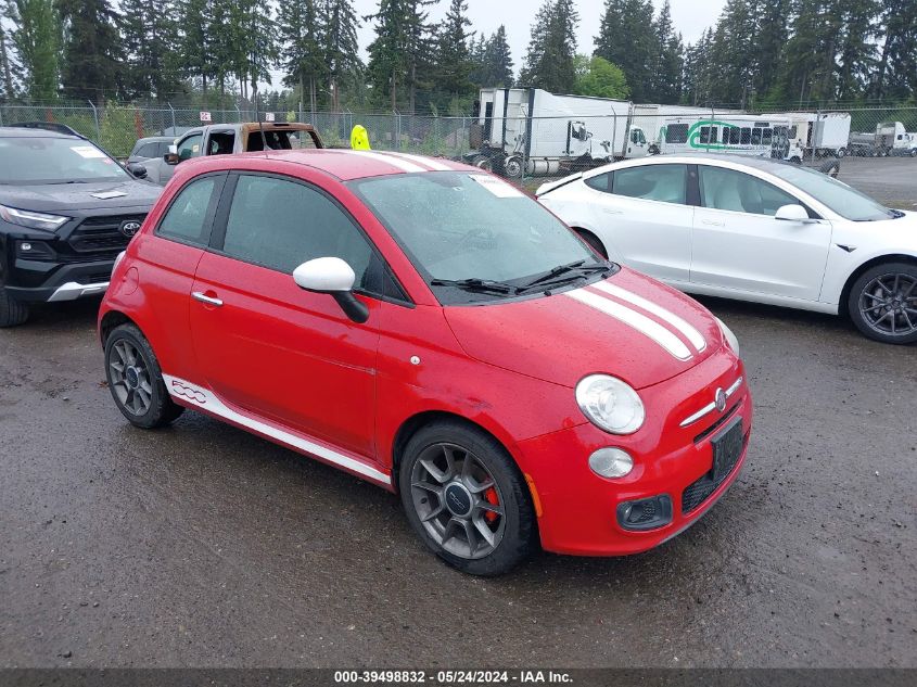 2012 FIAT 500 SPORT