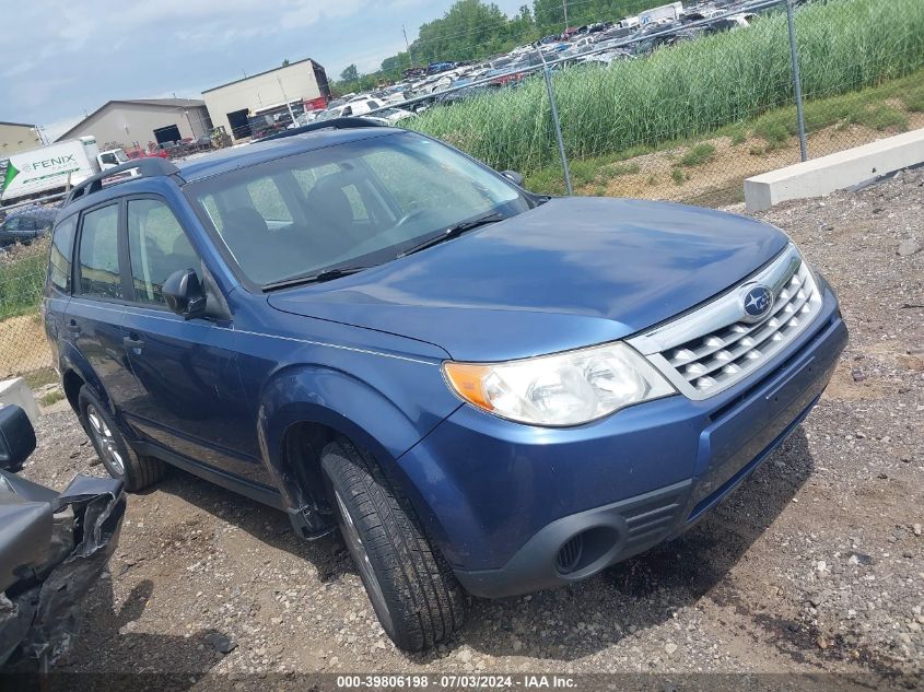 2011 SUBARU FORESTER 2.5X