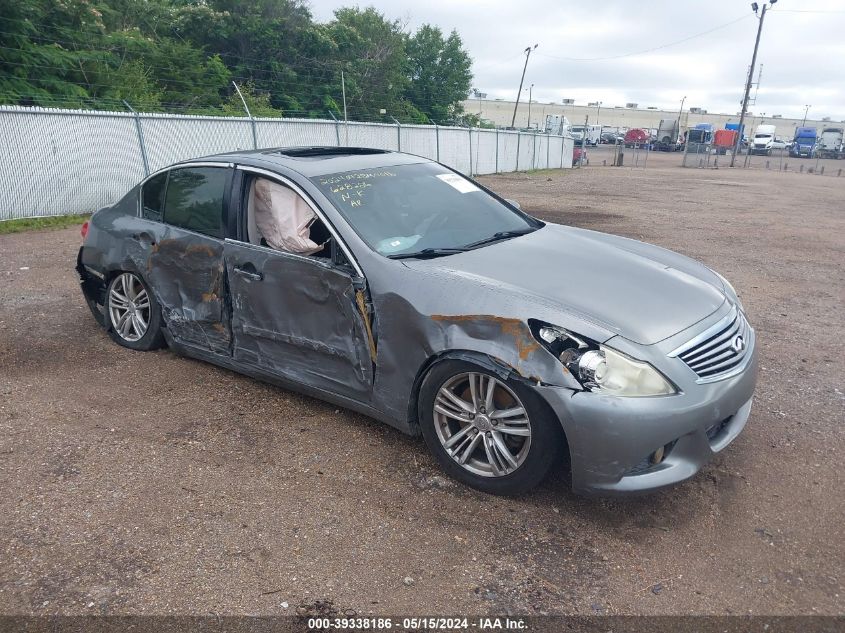 2012 INFINITI G37 JOURNEY