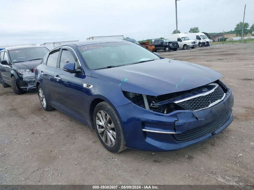 2016 KIA OPTIMA LX