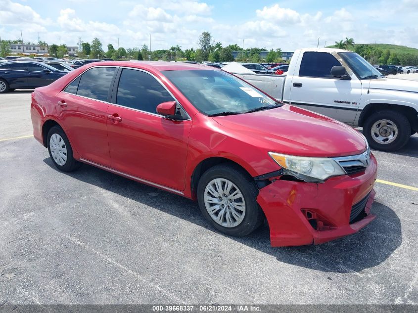 2012 TOYOTA CAMRY LE