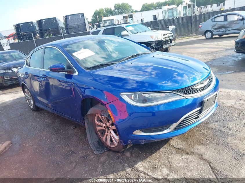 2015 CHRYSLER 200 LIMITED