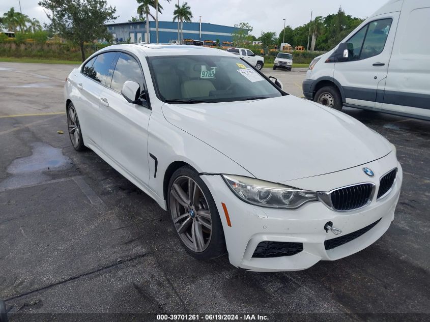 2015 BMW 435I GRAN COUPE