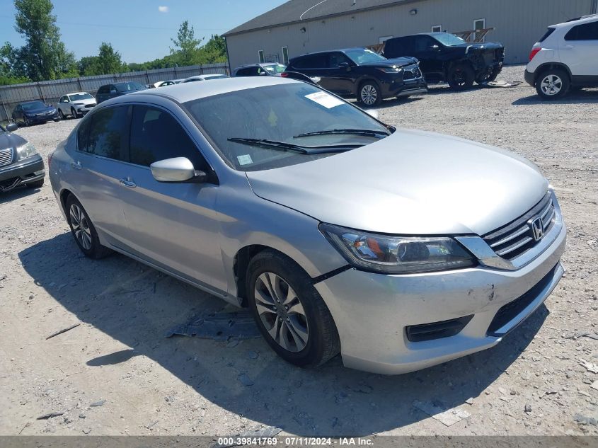 2014 HONDA ACCORD SEDAN LX