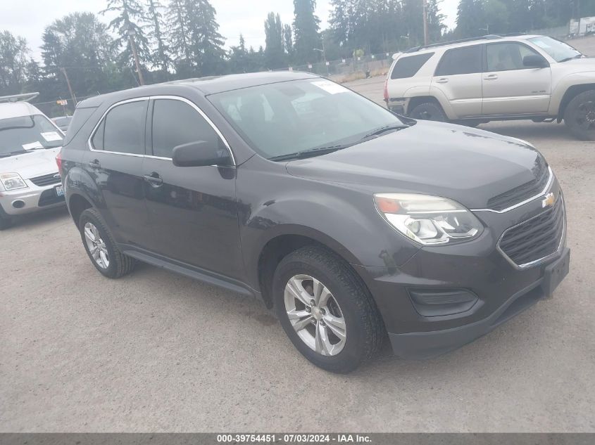 2016 CHEVROLET EQUINOX LS