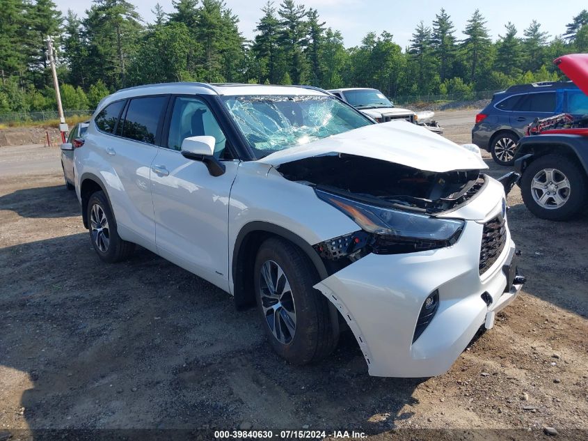 2023 TOYOTA HIGHLANDER HYBRID XLE