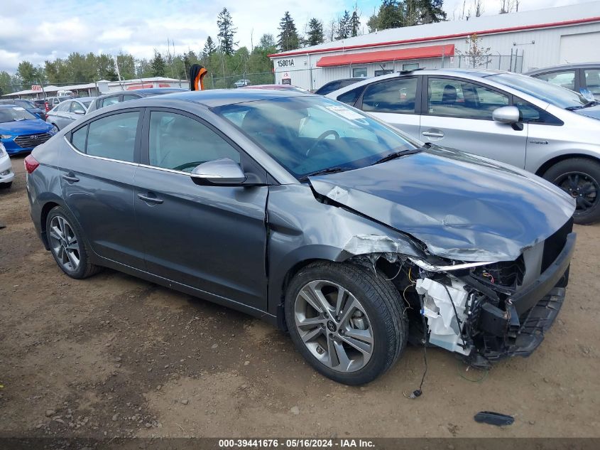 2018 HYUNDAI ELANTRA LIMITED