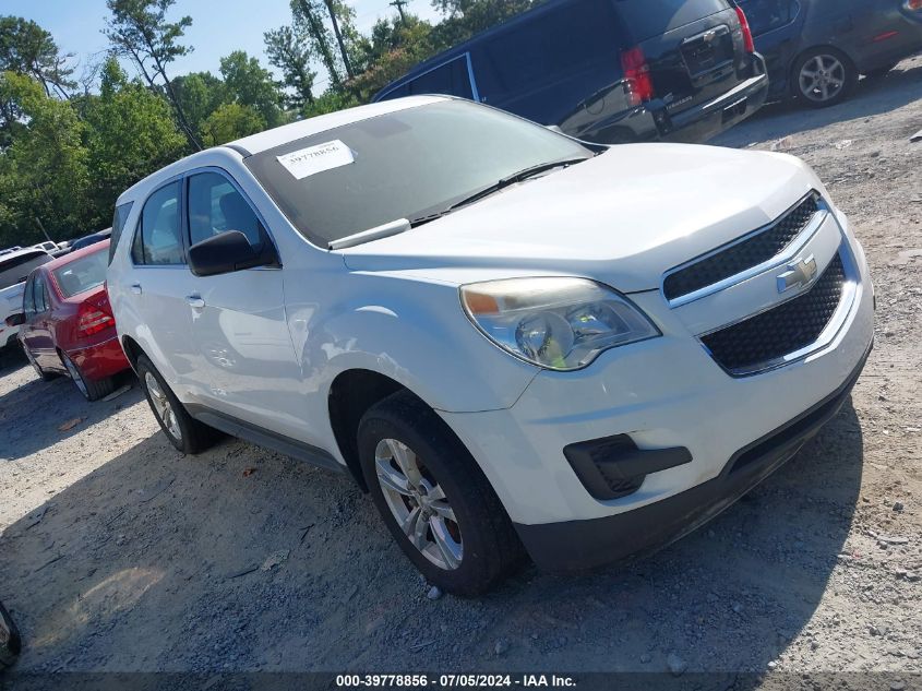 2012 CHEVROLET EQUINOX LS