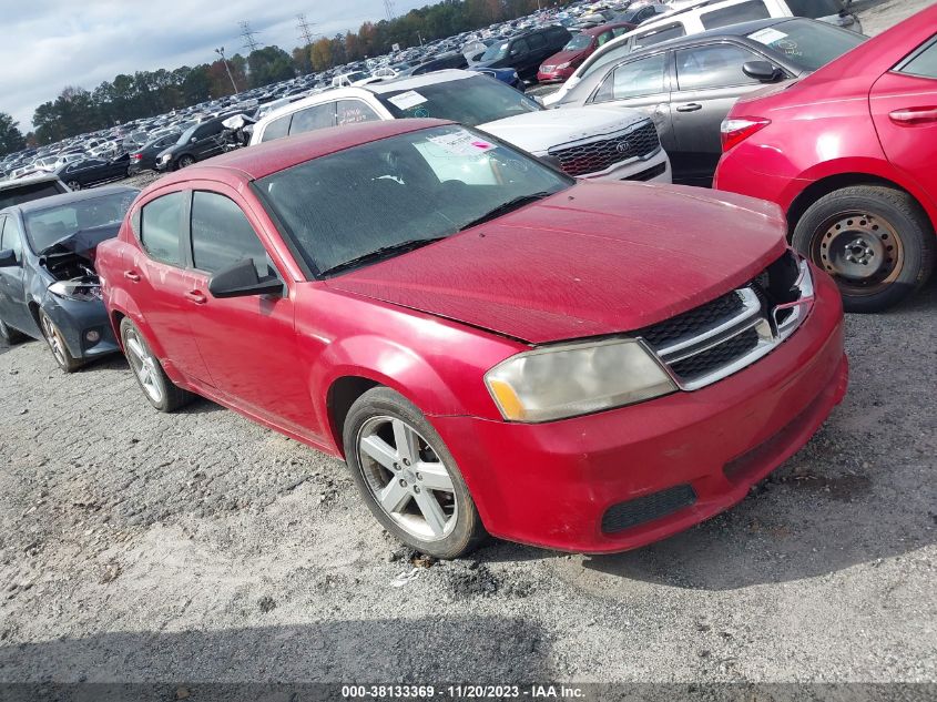 2013 DODGE AVENGER SE