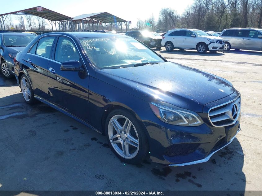 2014 MERCEDES-BENZ E 350 4MATIC