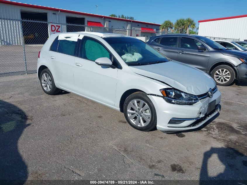 2021 VOLKSWAGEN GOLF 1.4T TSI