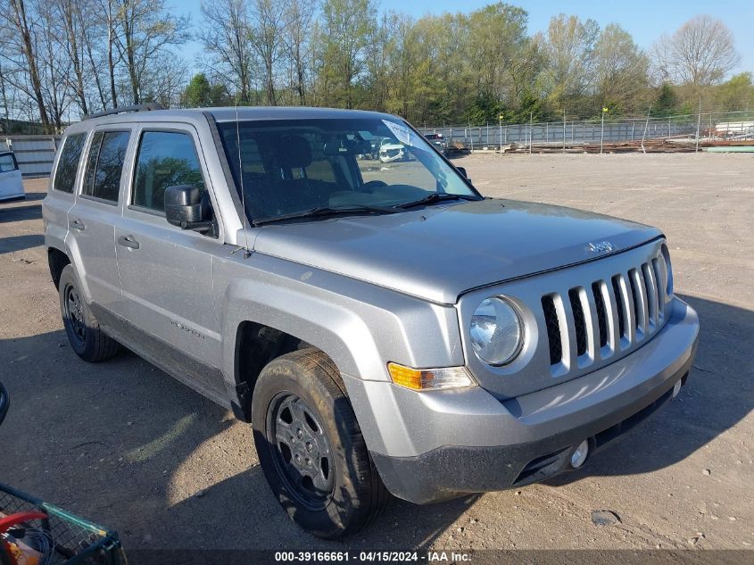 2017 JEEP PATRIOT SPORT FWD