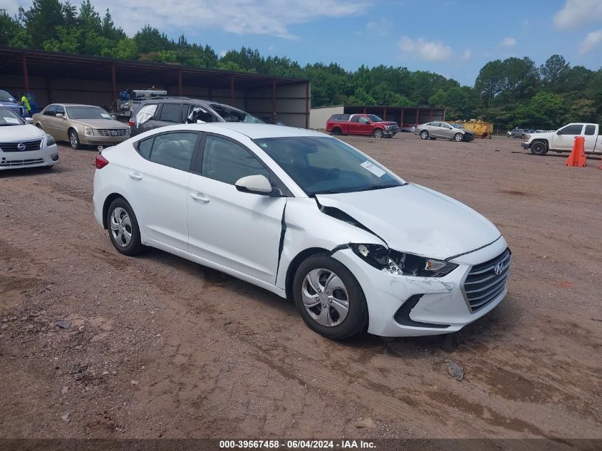 2017 HYUNDAI ELANTRA SE