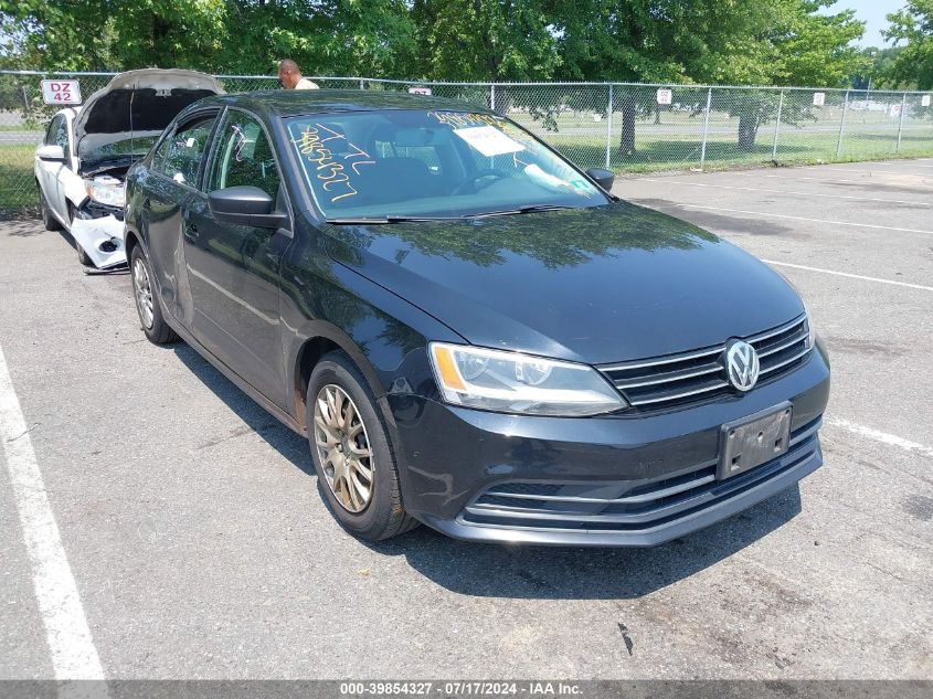 2016 VOLKSWAGEN JETTA 1.4T S