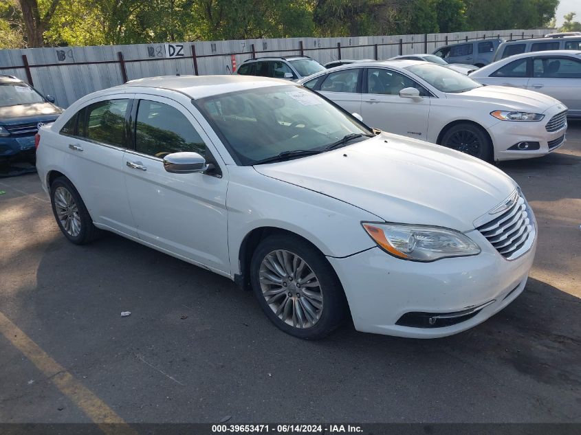 2012 CHRYSLER 200 LIMITED