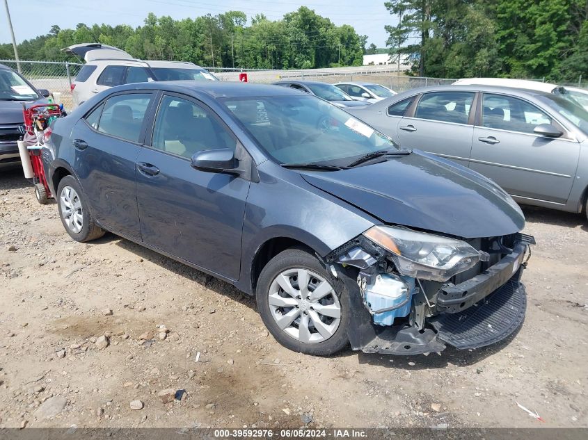 2016 TOYOTA COROLLA LE