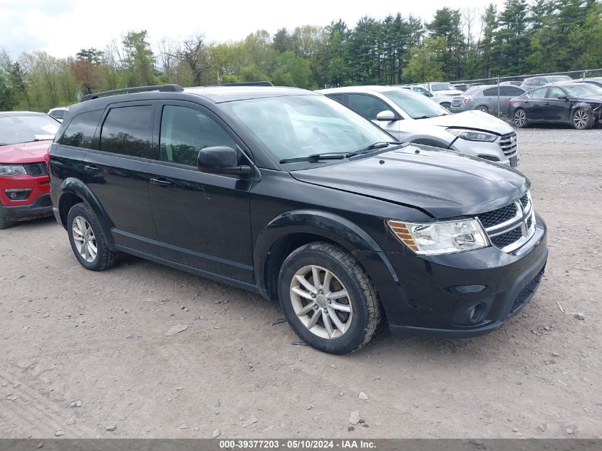 2016 DODGE JOURNEY SXT