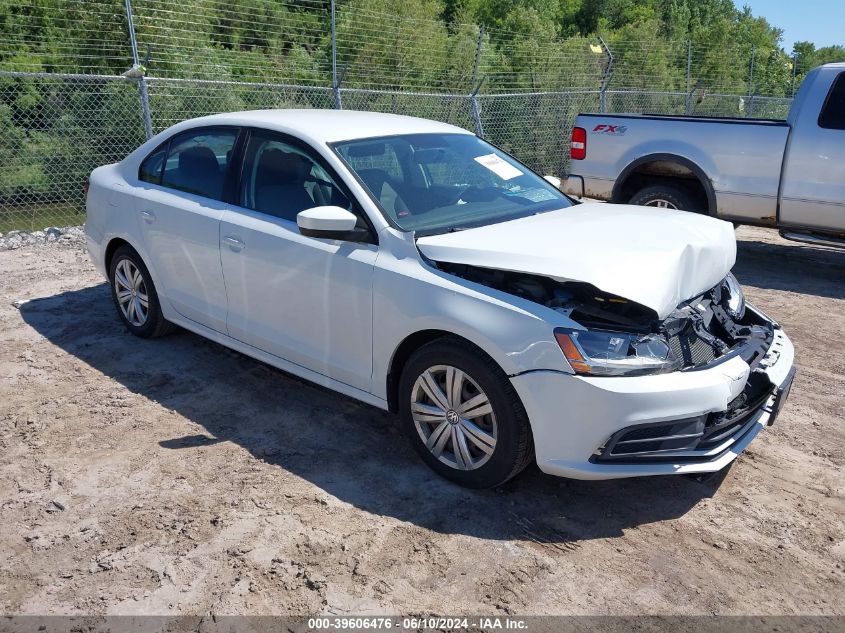 2017 VOLKSWAGEN JETTA 1.4T S