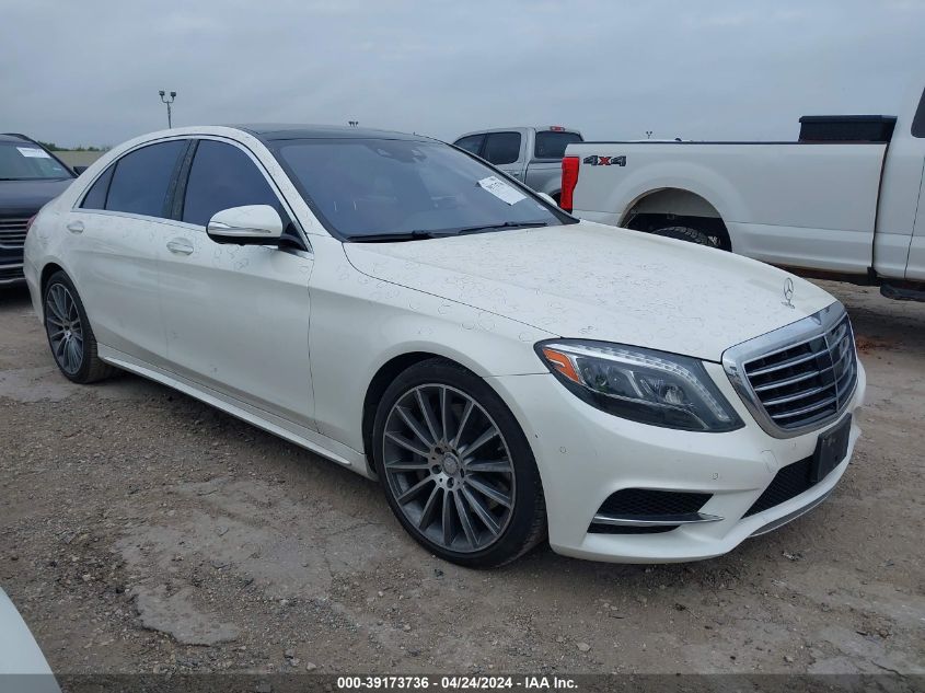 2016 MERCEDES-BENZ S 550