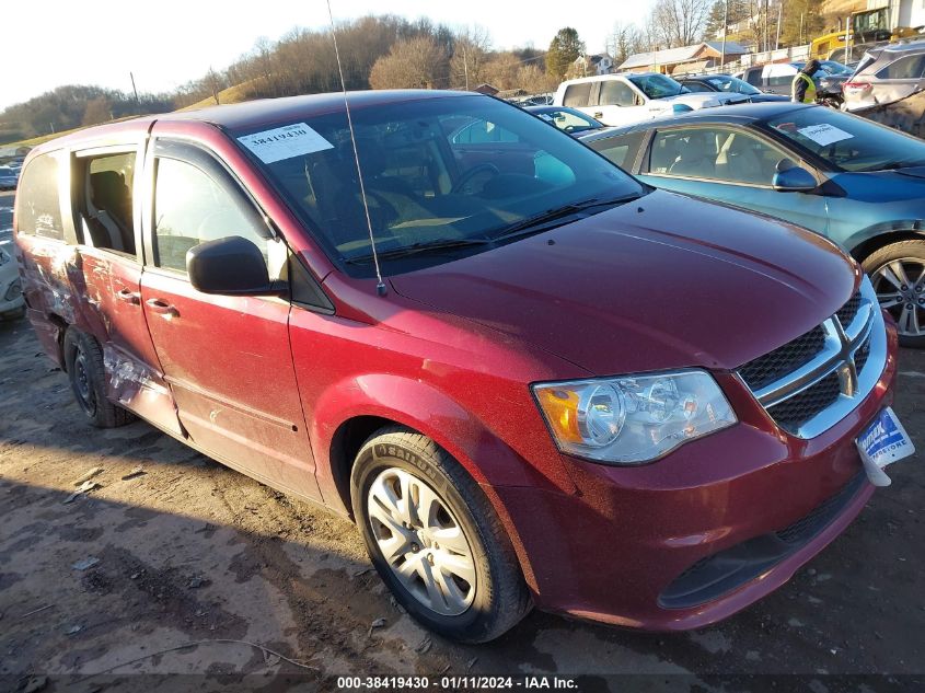 2016 DODGE GRAND CARAVAN SE